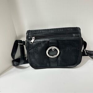Lightweight crossbody black bag